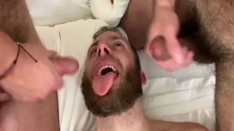 bushy 3some fuck