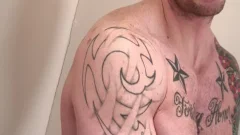 guy With hairless bj Is On hellos Knees deep throating Hard dong