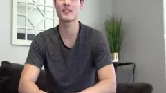 handsome asian Charlie Jerks Off Jclc0180