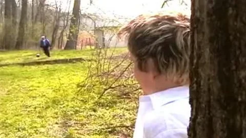 Two lads Do Not Want To Play Soccer