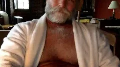 mature Bear ,  Showing  his  nice Body. nice ball batter fountain.
