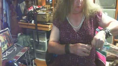 CD Crossdresser penis sperm