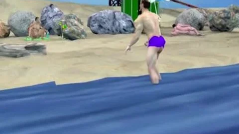 Busy Day At The Beach - Part 1