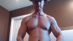 Southern Hunk Cums On cam