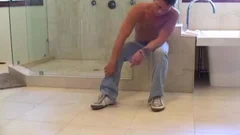 Next Door Male: Chad Clovis: A Shower Scene to Remember