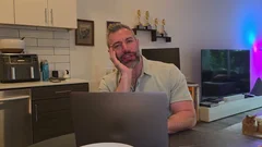 Cole’s Hairy Balls Slap Against Your Butt