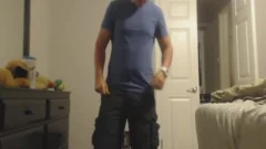 Surfer chap Showing Off penis And asshole