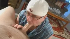 Hung Verbal Married man gets His dick Worshiped