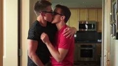 Blake Mitchell And Logan Cross - sofa Buddies