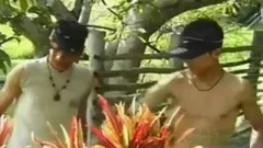 twinks In A Green Park engulf Play wazoo And pounding
