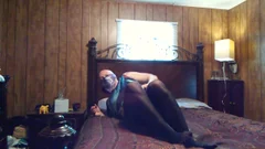 Stroking In darksome Sheer hose