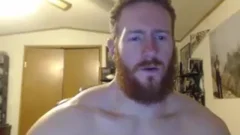 Ginger dude likes Showing Off big weenie