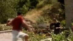 Outside An fuckfest Goes Down With beautiful teens