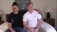 18yo Blond Legal Age Teenager receives butthole Blown Out By D1 College Athlete