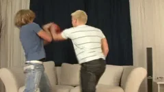 Young friend bareback butt fucking video