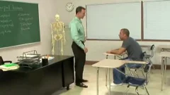 yummy homosexual suck trainers humongous Phallus In Classroom
