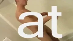 Jeremy Shower jack off