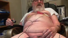Thehungarianguy older Daddy Electro Stimulation sperm Session