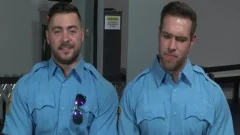 Muscle Bear threesome With semen flow