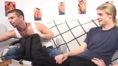thellos man loves To lick hellos friend's penis