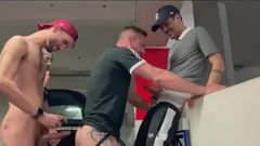 three enormous weenies To Take In A Garage PART 1