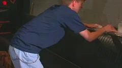 lewd man team-plowed In The Pool Room