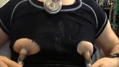 The charming skank Pumped her breasts So big This Time! All The Time, The skank Sniffes Poppers, greater amount And greater amount And greater amount!