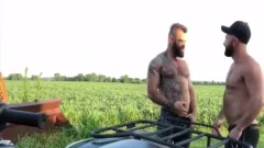 muscular Bears Have Sex In The Bush