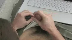 Laptop Masturbation
