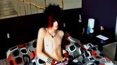 stunning twink Vayne Insanity Shows Off His dirty Emo Body