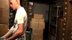 Two dudes Will plow In A Store Room