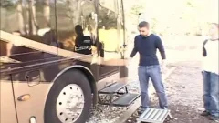 twink screwed In Fair Ride Roustabouts Trailer.Pt.1.