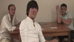Teen really likes nailing