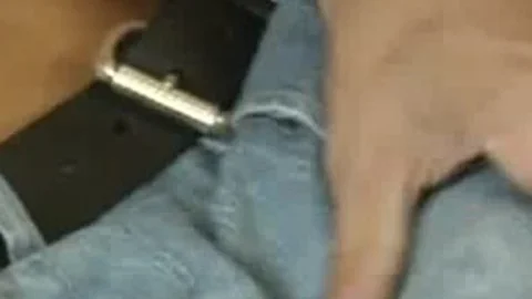 Tough man Damian receives naked and Masturbates