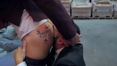 Muscle homosexual ass invasion With ejaculation