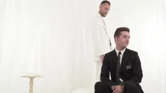 Missionary Boys: Fitting a Thick Cock in His Mouth