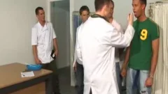 coarse dark gay Seduces A Shy White lad