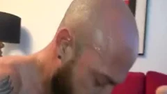 Hard slamming and hairy couple