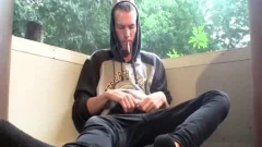 assured Thug Jake Reid gets That sexy big Boner Out