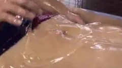 asian couple Lube enjoyment