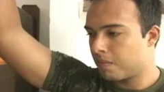 homosexual Latino painfully raw pounding
