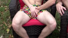 Outdoor teen wazoo Ramming