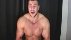 Verbal British Muscle Worship