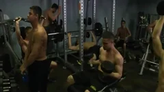 Gym orgy