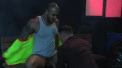 giant cock Son blowjob sex And spunk flow