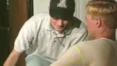 oldschool homosexual Porno with young College twinks