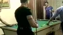 Masculine gay fellows plowing On Tthis guy Pool Table
