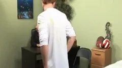 coach Gives twink A Rub Down