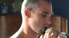 gorgeous men banging In group