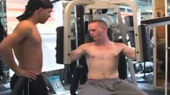 Sex in tthowdys man gym and shower